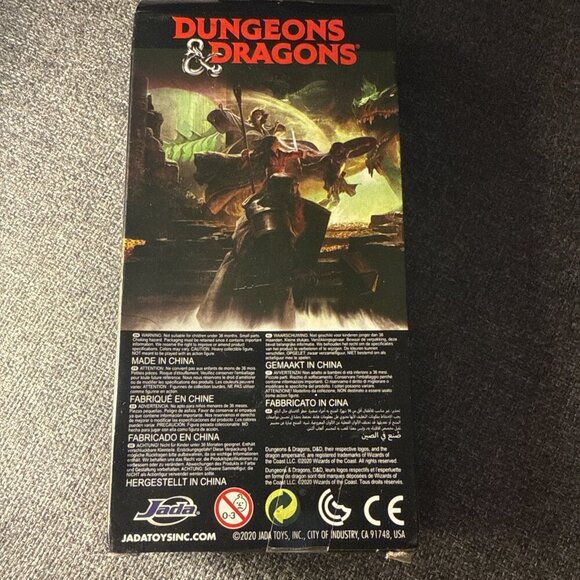 JADA DUNGEONS & DRAGONS DIE CAST FIGURES Drow Elf Cleric Fighter Mind Flayer D&D - Picture 2 of 5